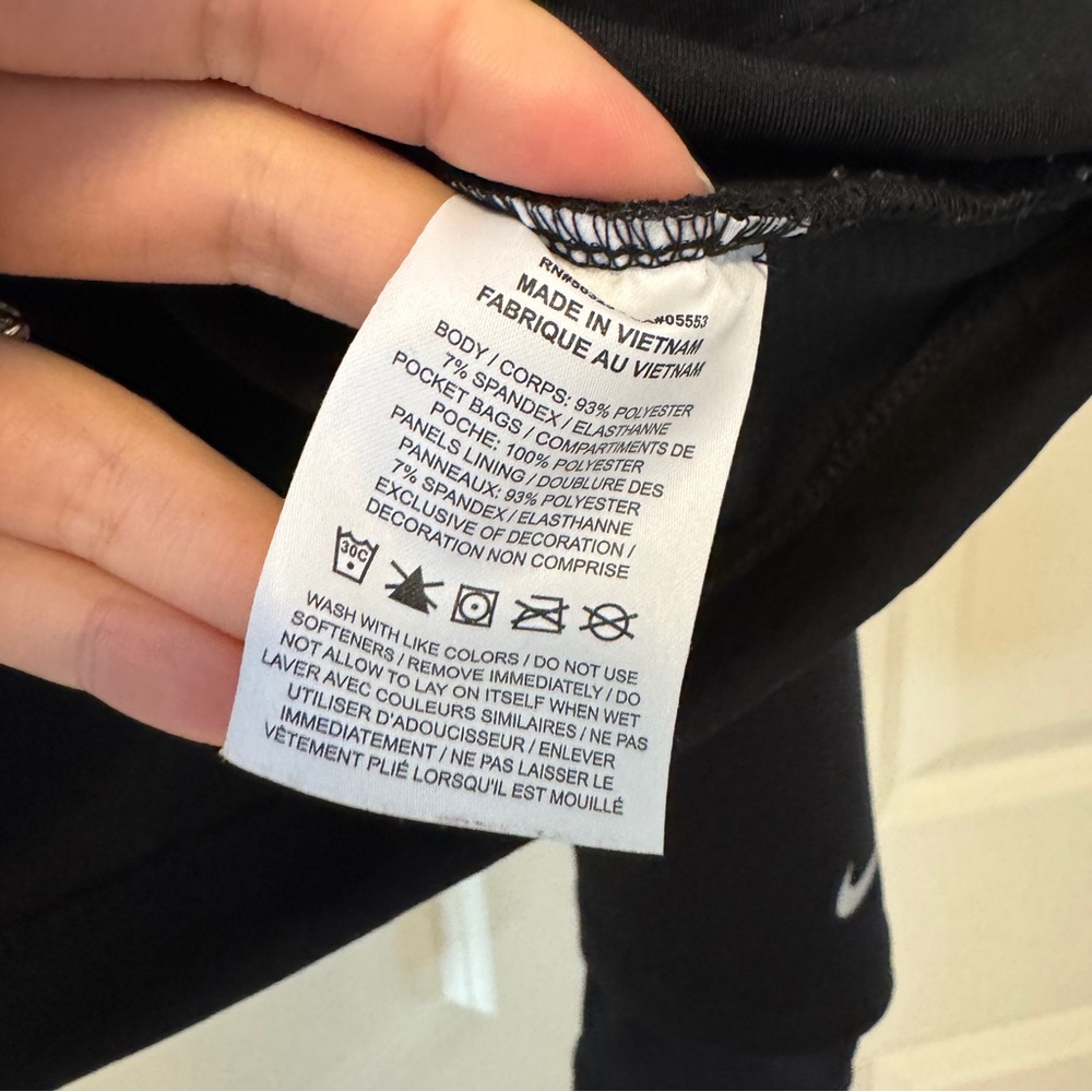 Nike Pro Black Pullover Sweatshirt Size Small - Picture 10 of 12